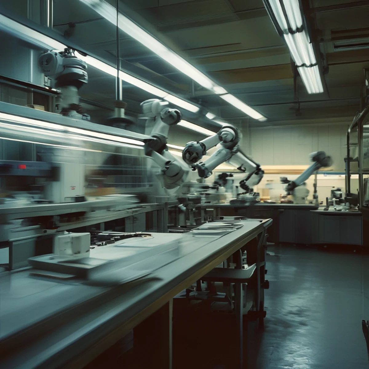 Interazione fisica in tempo reale tra robot e ambiente