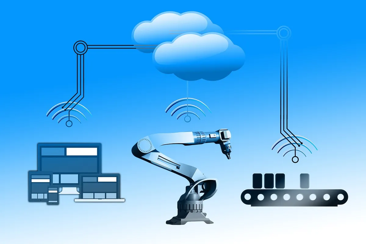 industry, industry 4, web, network, interfaces, internet of things, project, high-tech, strategy, research, technology, production, gear, information technology