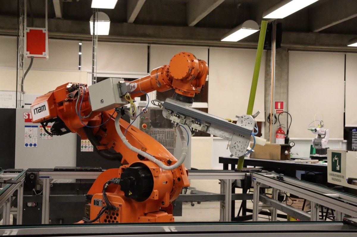 Sécurité mécanique sur un robot