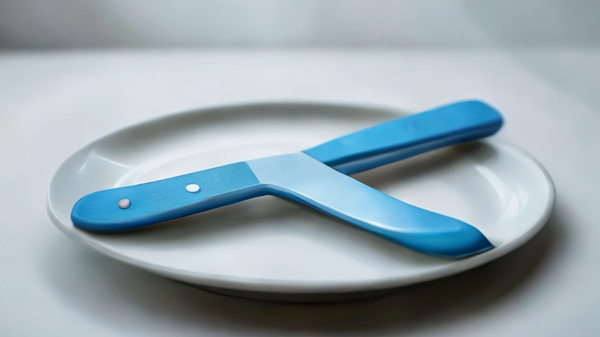 Zweckmäßiger Plastik-Schneidewerkzeug für weiche Materialien.